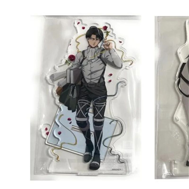 Anime Levi Ackerman Erwin Smith Acryl Stand Pop Spel Figuur Model Plaat Cosplay Speelgoed Voor Cadeau