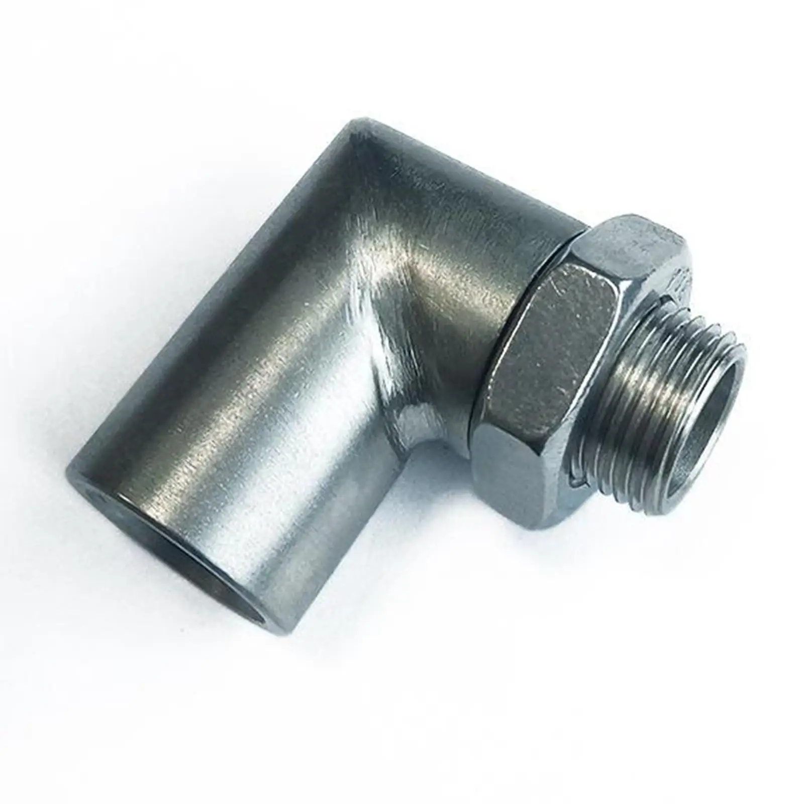 

Universal O2 Sensor Angled Extender Stainless Steel Bung Extension 18mm Thread for Car Off Road Tuning Accessories