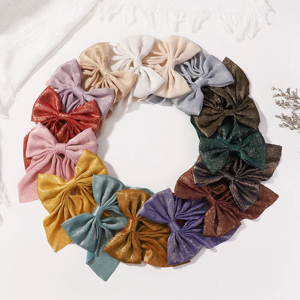 Süße 15 Farben große Satin Bowknot Haars pange für Frauen Mädchen Lolita College JK Stil Baby Haarschmuck koreanische Mode Kopf bedeckung