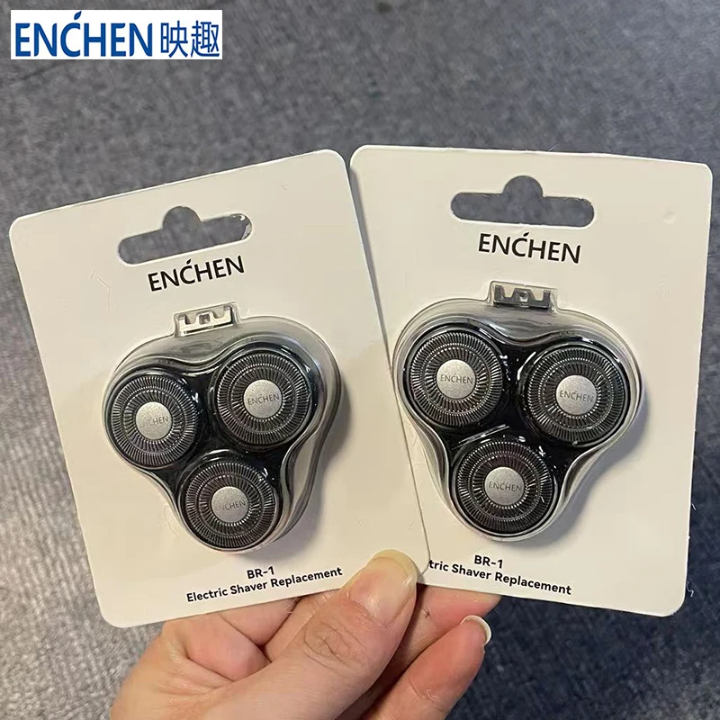 شفرة بديلة لماكينة الحلاقة الكهربائية الأصلية من Enchen لـ Blackstone/Blackstone-C/Warrior/ Blackstone 3/Gentleman 3S/Gentleman 5S