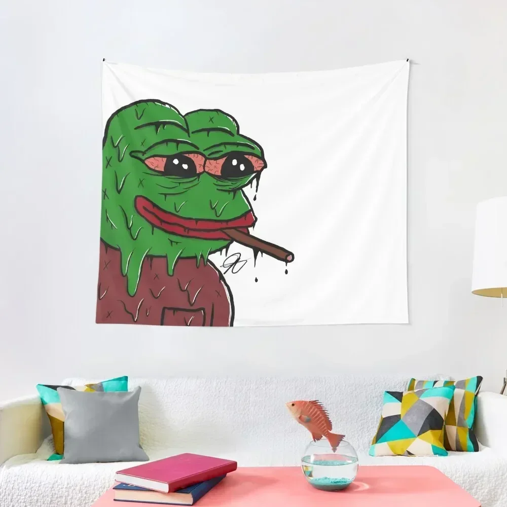 

NICOSLIME - PEPE Tapestry Japanese Room Decor Decoration For Home Luxury Living Room Decoration Room Decor Aesthetic Tapestry