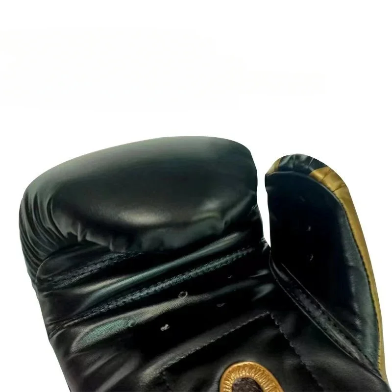 Guantes de boxeo profesionales para niños y adultos, 6/8/10/12/16Oz, Sanda Muay Thai, guantes de lucha para hombres y mujeres, guantes de boxeo de Pu para Taekwondo