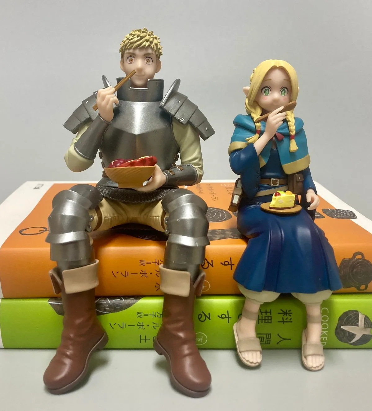 Figurka Anime Dungeon Meshi Marcille Donato 15 cm, Figurka Stoper do Makaronu, Delicious in Dungeon, Model Zabawka, Prezent, Figurka Akcji, Lalka, PVC