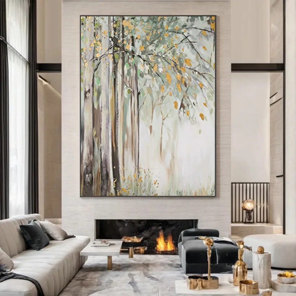 Artis Knife Hand-painted 3d Textured Abstract Flower Painting Wall Art Pictures For Hotel Canvas Artwork Home Decor Poster Piece