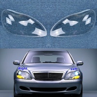 For Mercedes Benz S Class W220 1998-2005 S280 S320 S500 S600 S350 Car Gadgets Replace A Transparent PC Headlight Lamp Shell