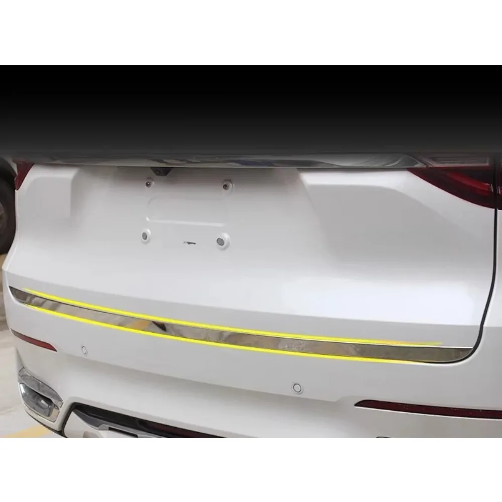 

For Haval F7x H4 Tailgate Decorative Strip Decorative Stainless Steel Sequin Strip