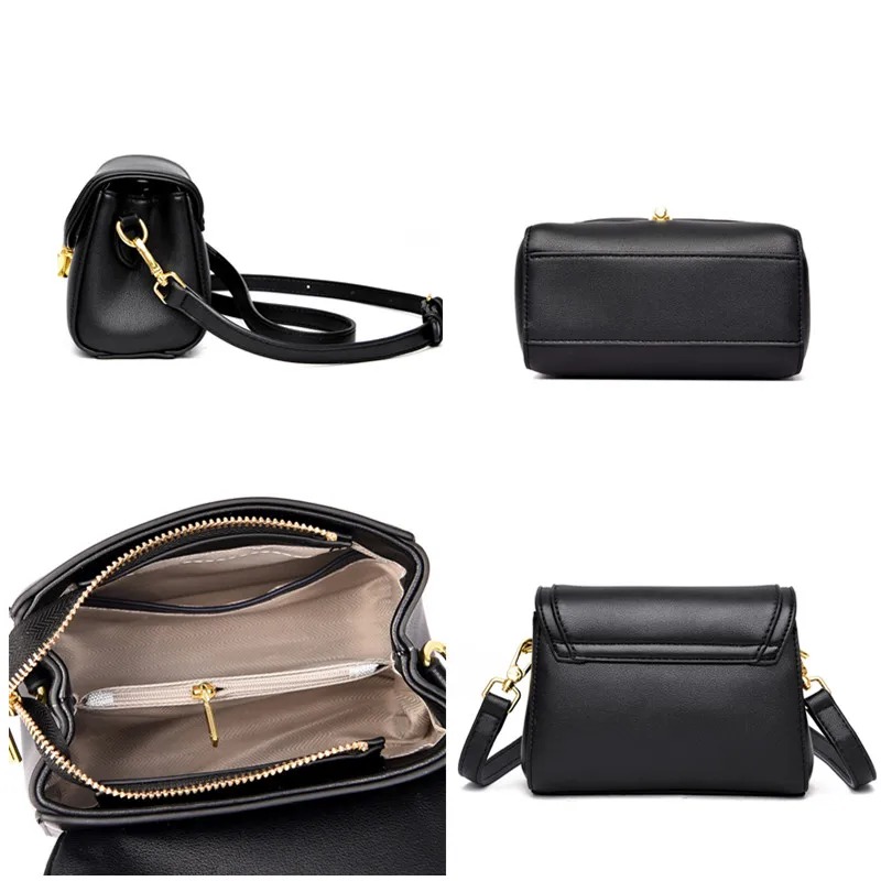 new Fashion Crossbody Bags for Women 2022 New Ladies Shoulder Bags High Quality PU Leather Handbag Leisure Purses And Handbags