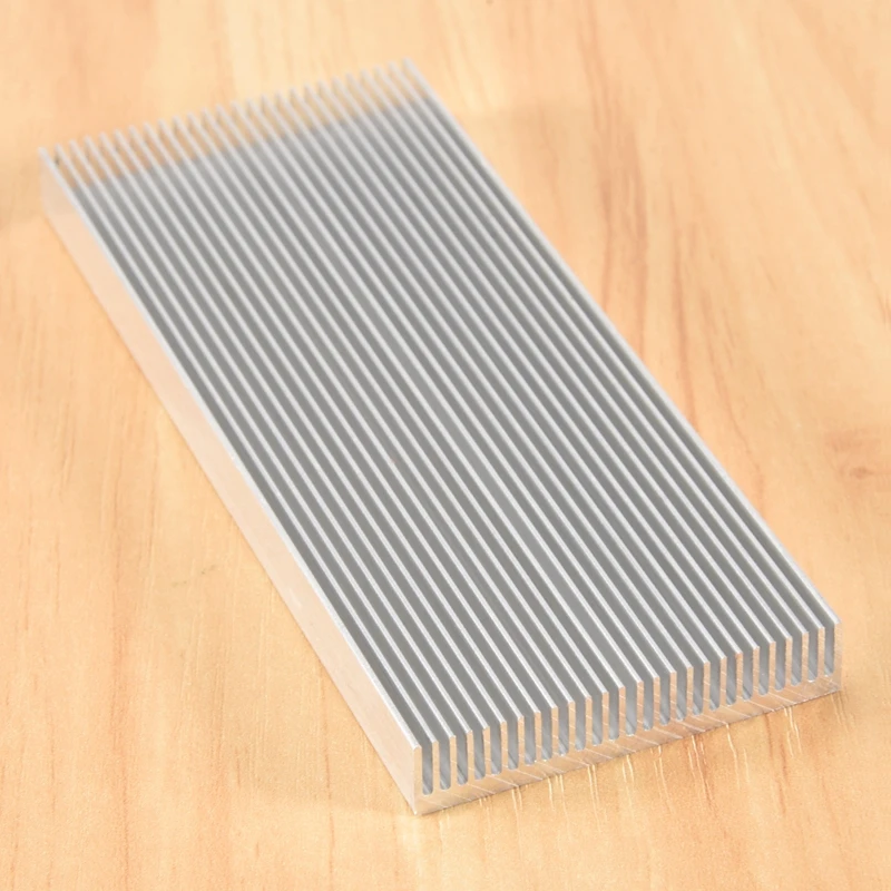 IDUD Aluminum Heat Sink Heatsink For High Power LED Amplifier Transistor 100X41x8mm