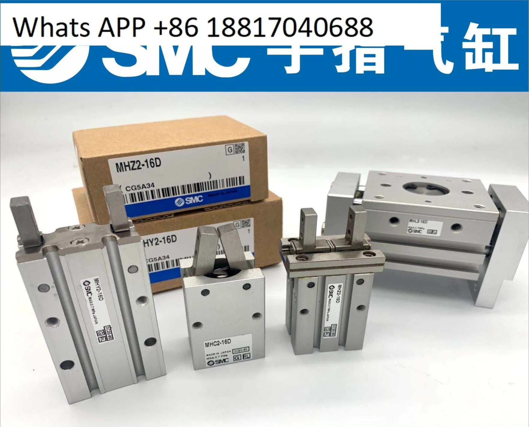 Cilindro de dedo SMC genuino MHZ2-MHZL2 MHL2 MHY2 MHC2-10-16 20D