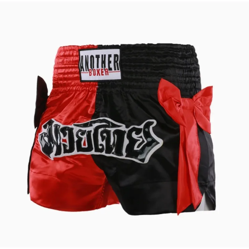 Men's and Women's Sports Shorts Comprehensive Sanda Muay Thai Shorts Quick drying Fitness Boxing Fighting Professional Shorts