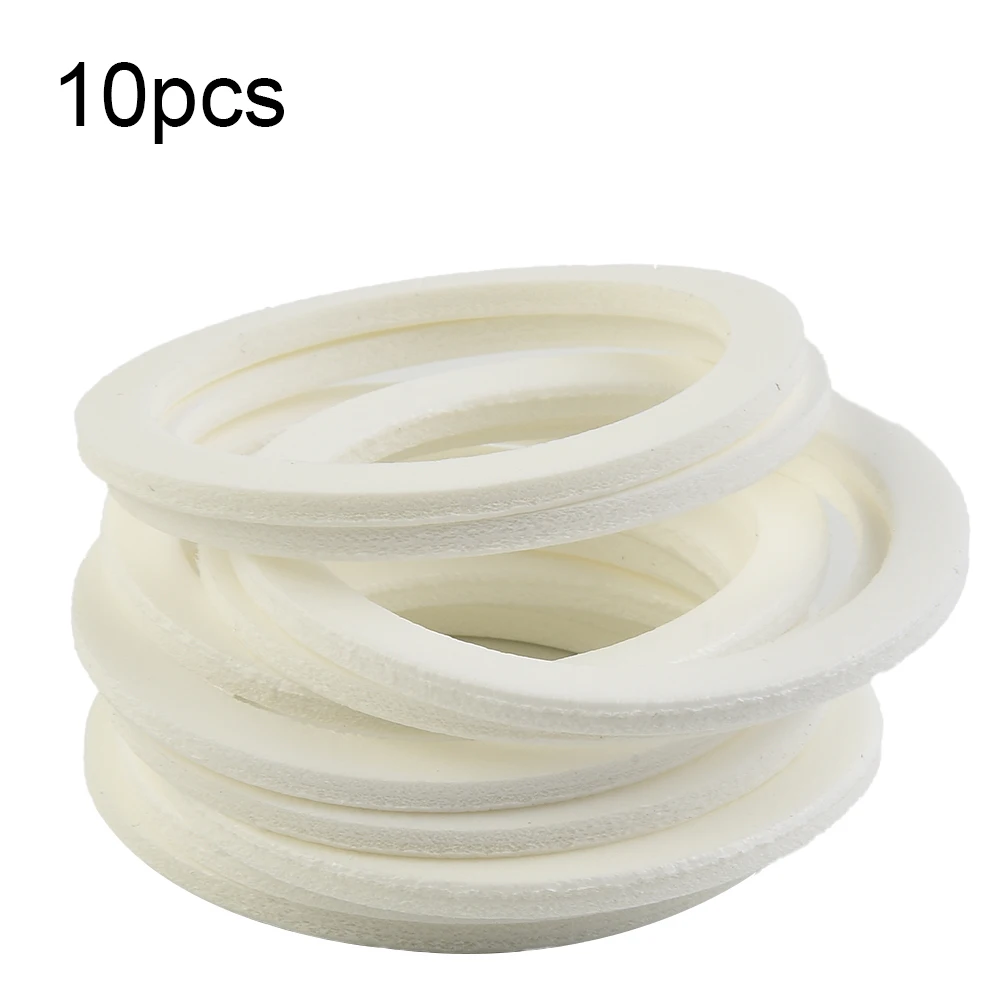 10Pcs Seal For IBC Cap Lid S60x6 PE Foam Seal Replacement Sealing Ring White Garden Watering Rain Barrels Accessories