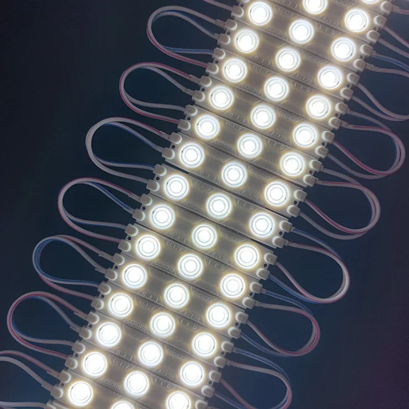 12V Waterproof 5730 3LEDs 1.5W Injection Molding LED Module High Lumen Super Bright Led Modules Lighting 20PCS/Lot