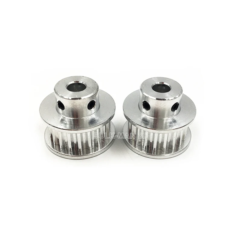 GT3 20 Teeth Aluminum Timing Belt Pulley Inner Diameter 5mm/6.35mm/8mm for 6mm/10mm Belt Width 3GT 20T Pulley Gear Wheel