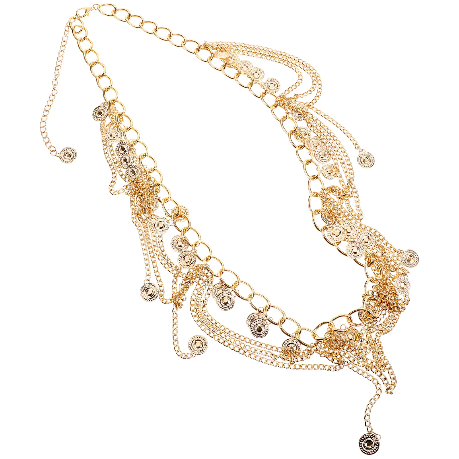 

Tassel Chain Belly Ring Stomach Jewelry Seashell Decor for Beach Party Accessories Summer Zinc Alloy Women Waist Belt Body Chain