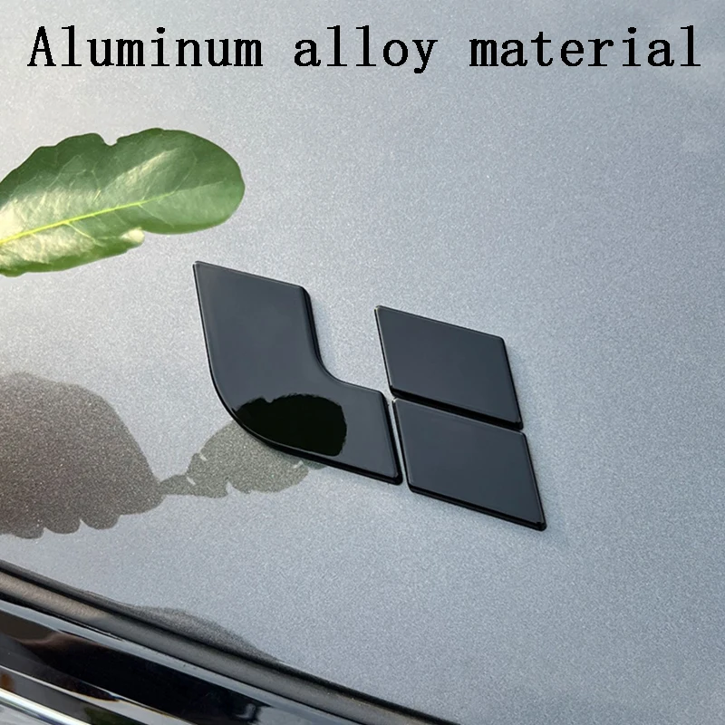 Car Emblem Sticker Black For Li Lixiang L7 2022 2023 Auto Front Rear Logos Decoration Modified Accessories - Image 3
