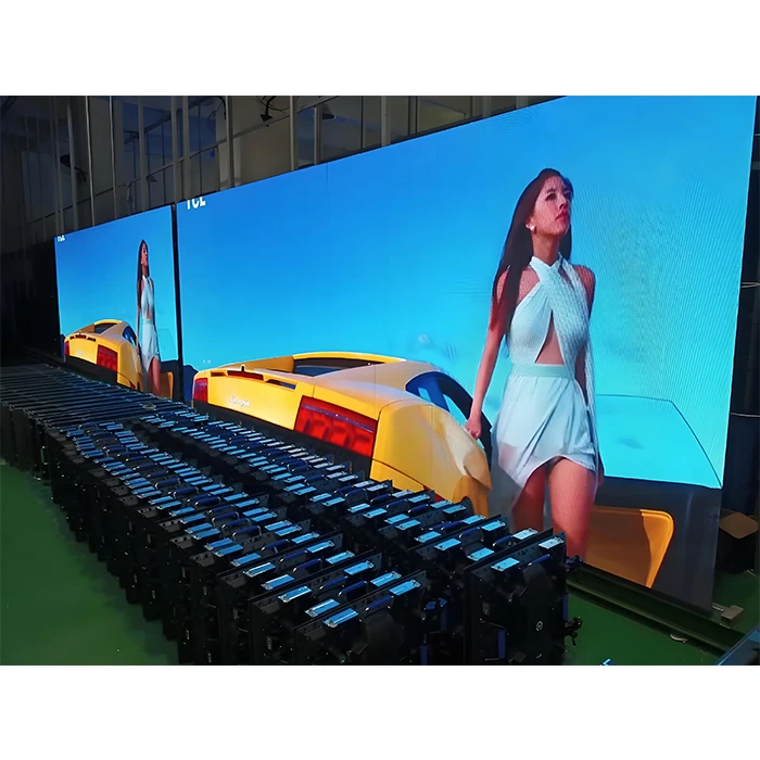 Светодиодный полноцветный P2.976 Подвижный сценический задний настенный дисплей Легко разборная установка для аренды выставок и мероприятий
