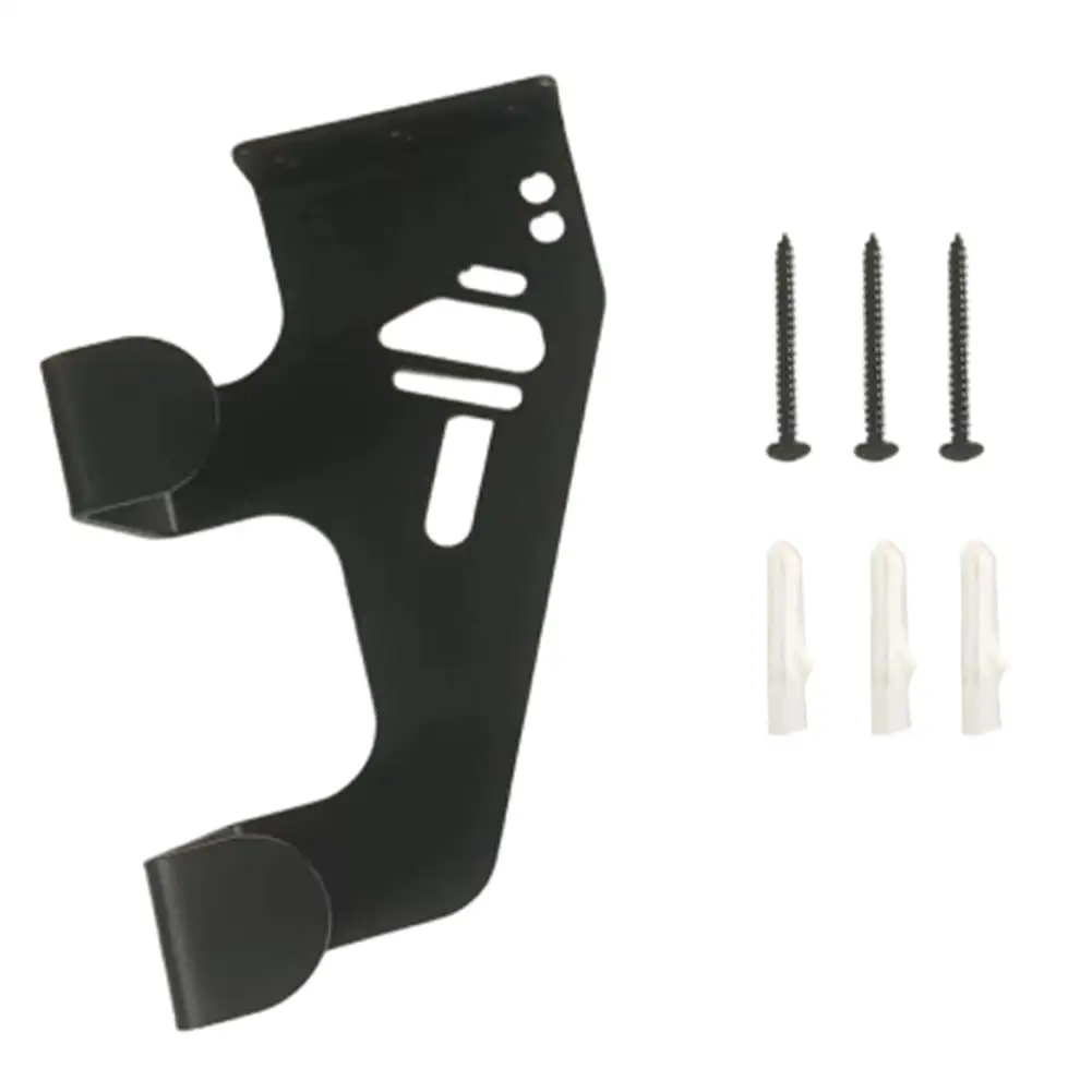 Tool Holder Chainsaw Rack Matte Anti-rust Spray Coating Thickened Rubber Protective Pads Space Efficient Wall Mounted Holder