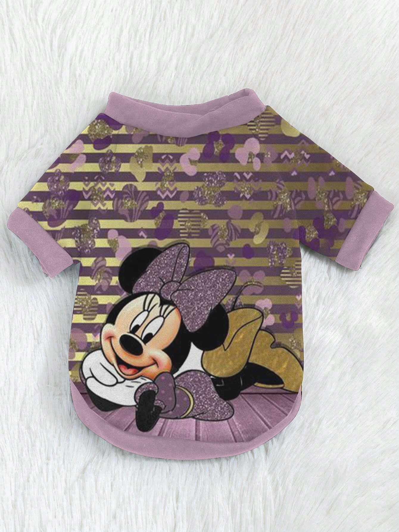 3D Printed puppy Clothing Thickened hoodie Disney Minnie Mickey Elements Cute fall hoodie thickened Chihuahua products Home Gard