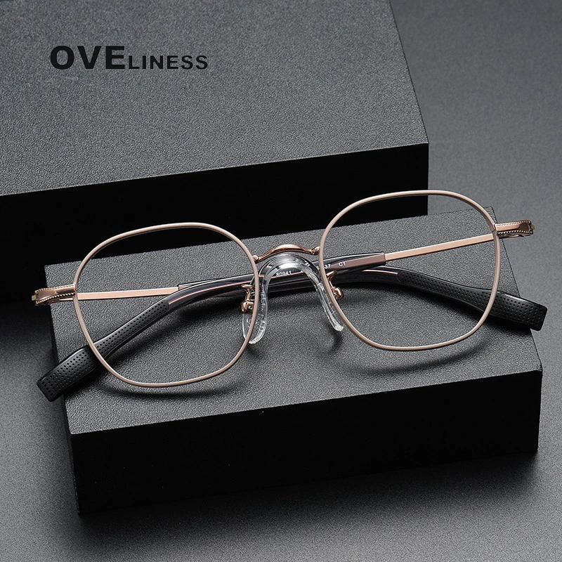 

Pure Titanium Glasses Frame children's Vintage Myopia Optical Prescription Kid Eyeglasses Frames New Eyewear Spectacles