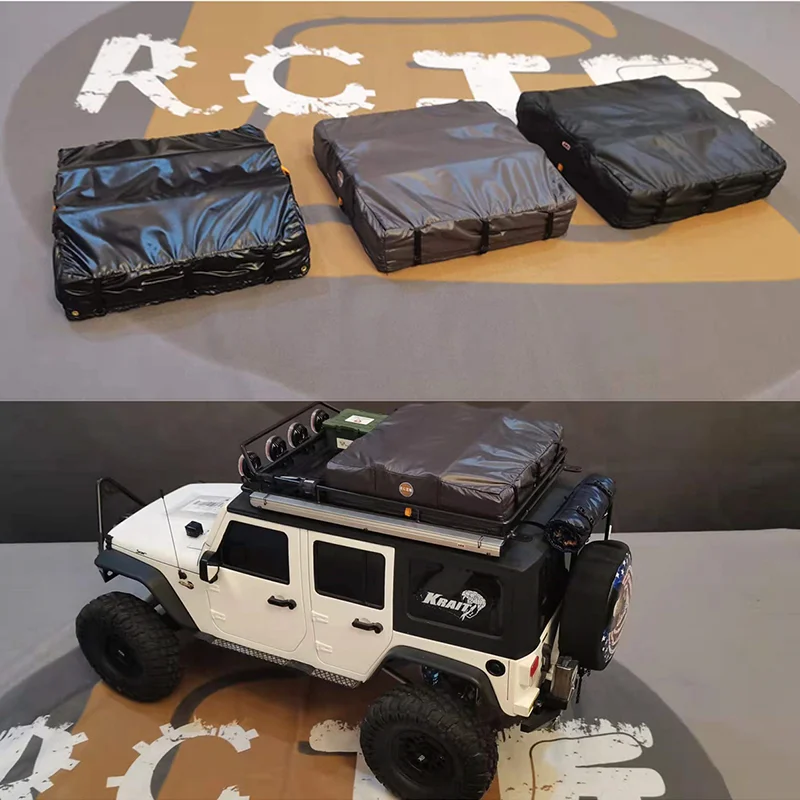 

RC Simulation Roof Tents Decoration Mood Pieces for 1/10 RC Crawler Car Traxxas TRX4 Defender AXIAL SCX10 RC4WD Diy Parts