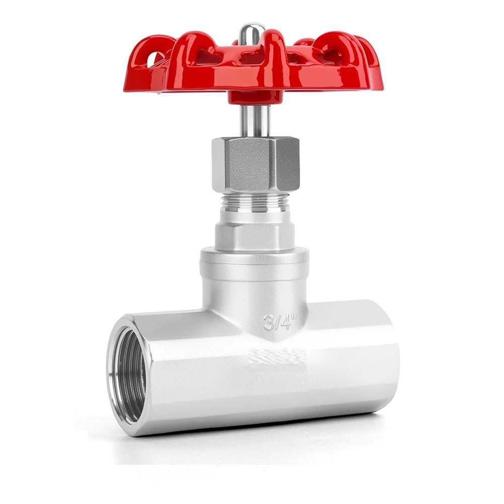 

Запорный клапан NPT 3/4" из нержавеющей стали, тип B, с регулировкой расхода, усиленный, ручной поворотный, для плотных сред - A57X