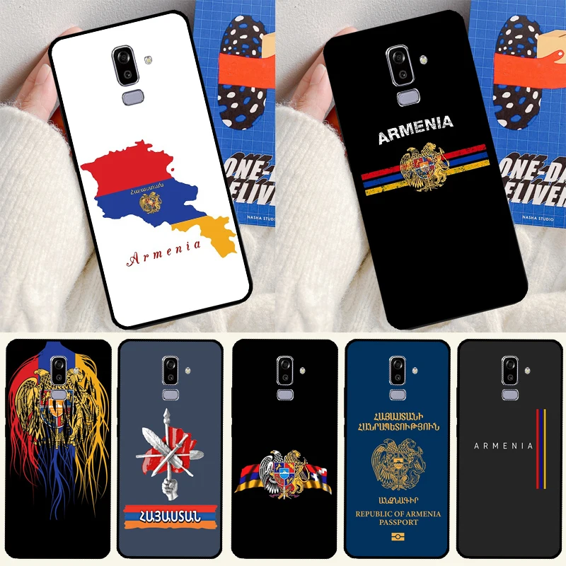 Armenia Armenians Flag Case For Samsung Galaxy J3 J5 J7 2017 J1 A3 A5 2016 A6 A8 A7 A9 J8 2018 J6 J4 Plus Cover