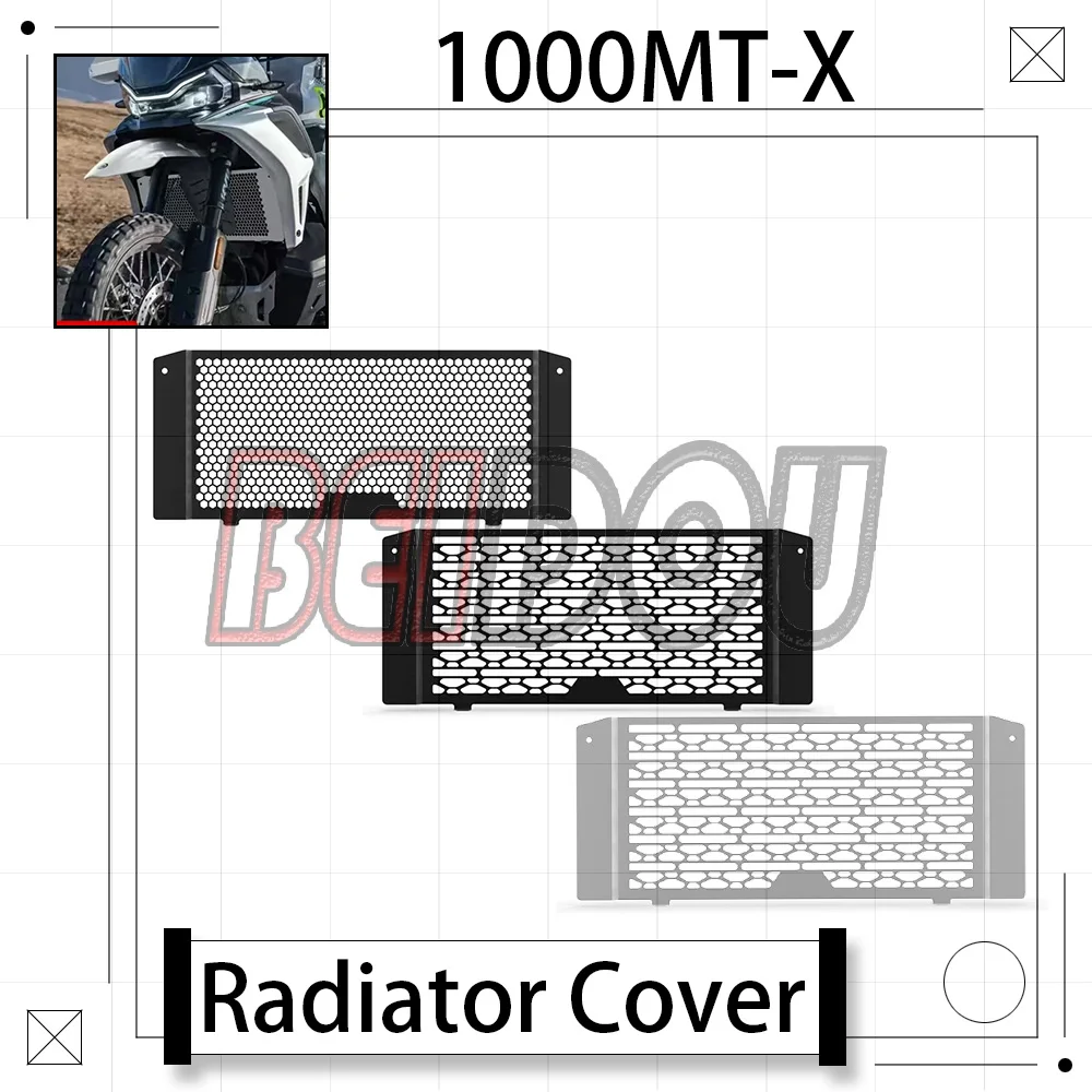 

New For CF moto 1000MT-X 1000 MTX Motorcycle Modification Radiator Mesh Guard Water Tank Dust Protection Net Radiator Cover