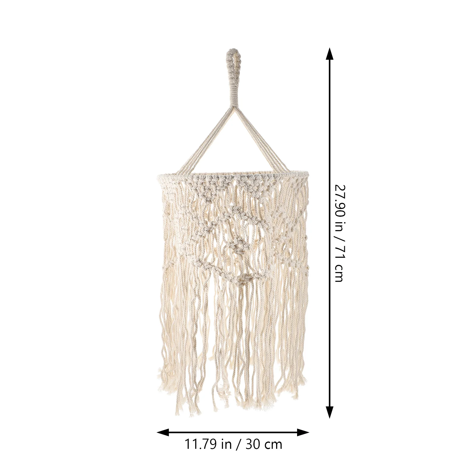 

Абажур в богемном стиле макраме, хлопковая веревка, тканый потолочный светильник, чехол для гостиной, спальни, подвесной абажур ручной работы для дома