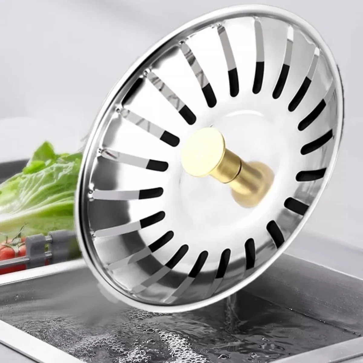 1pc/2pcs Kitchen Sink Strainer Stopper Waste Plug Sink Filter Filtre Sink Strainer Filter Floor Drain Kitchen Tools