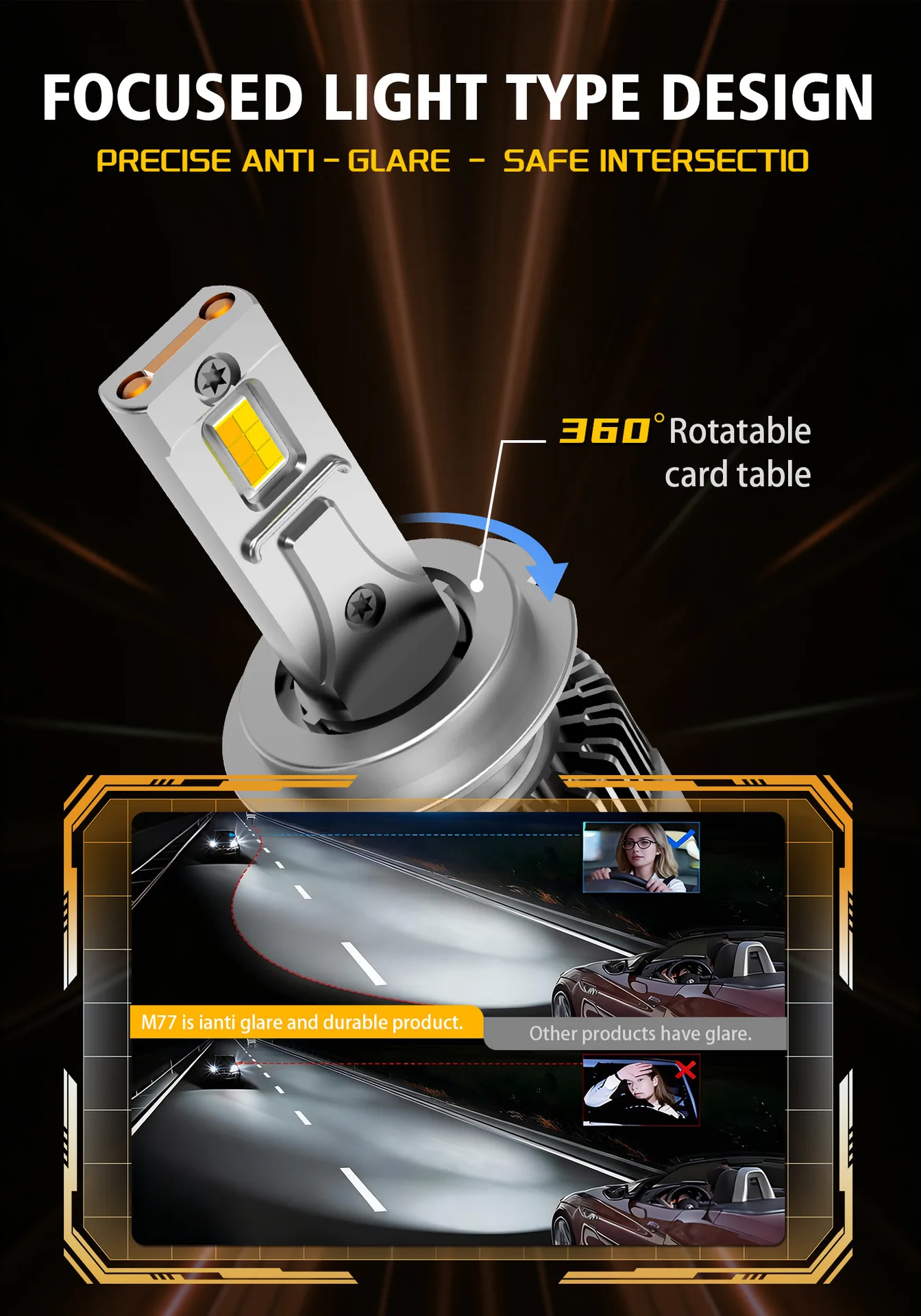 2 Lâmpadas LED CANBUS 9012 HIR - Colour Changing Bulb avaliação e preço