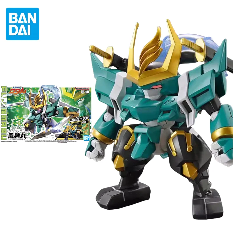 Bandai Original Mashin Souzouden Wataru Anime FUJINMARU Action Figure Assembly Model Toys Collectible Model Gifts for Children