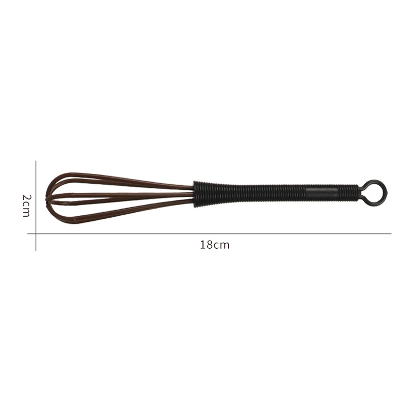 Batidor De Peluquería 7 Piezas: Agitador De Plástico Para Tinte De Cabello, Mezclador De Cocina Para Batir Huevos, Salsas – Multicolor