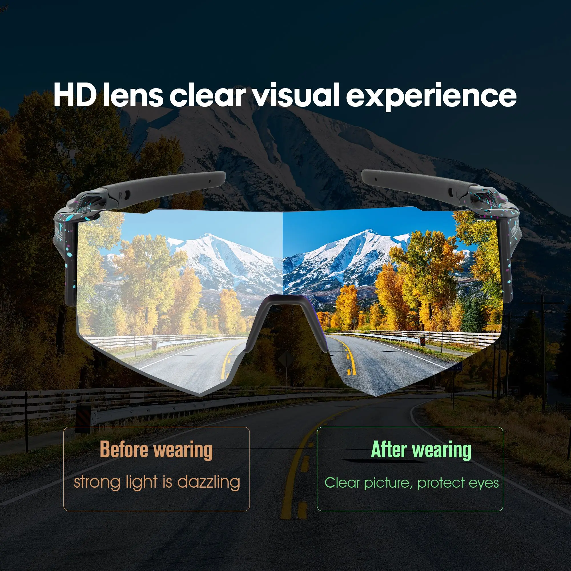 نظارات طيران بدون طيار مضادة للوهج ، نظارات طيران خارجية ، حماية العينين ، مناسبة لـ DJI Avata 2 ، Mini 3 ، 4 PRO ، Mavic 3 ، Air 3 2S ، نظارات طيران