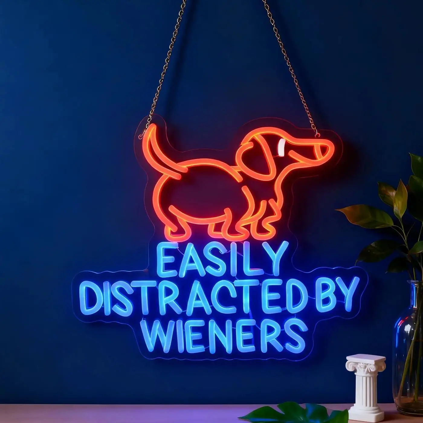 

Неоновые вывески с таксами Wiener Dog, USB-светильники с регулируемой яркостью для дома, игровой комнаты, декора стен, подарки для любителей собак, настенный светильник