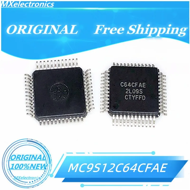 

5PCS/LOT 100%NEW MC9S12C64CFAE MC9S12C64 MC9S12C64CFA 9S12C64 48-LQFP 16-bit Microcontrollers - MCU