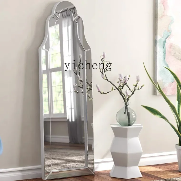 

Nordic Dressing Mirror Light Luxury Bathroom Mirror Entrance Decorative Mirror Bathroom
