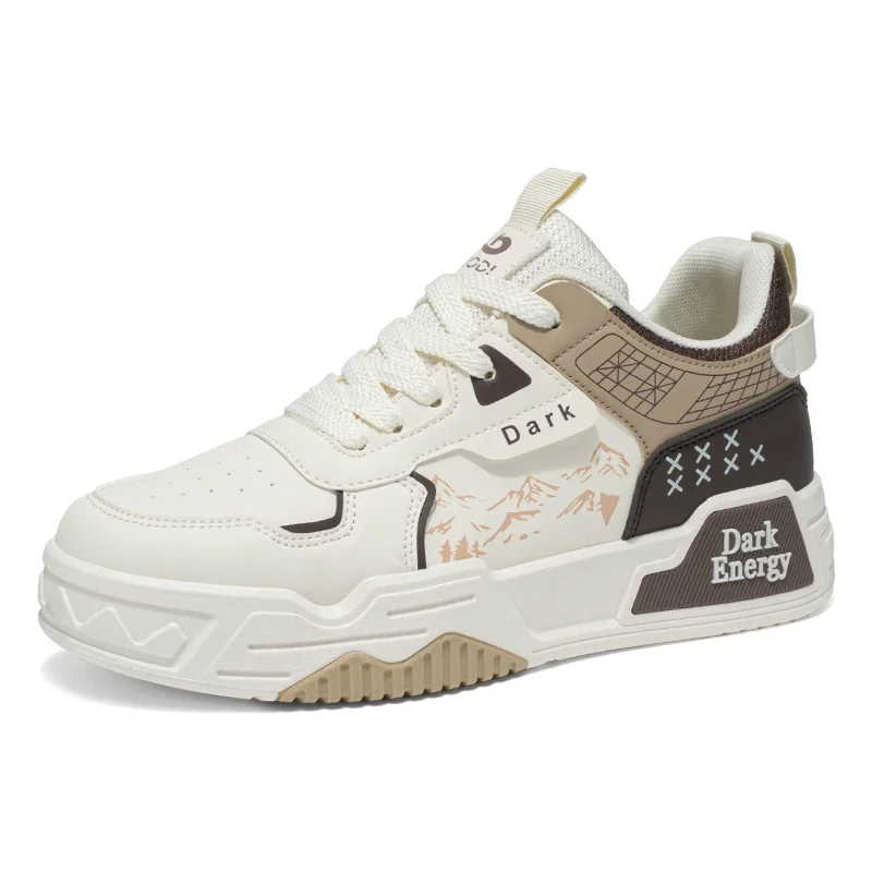 

Men's motorcycle shoes trend versatile casual board shoes