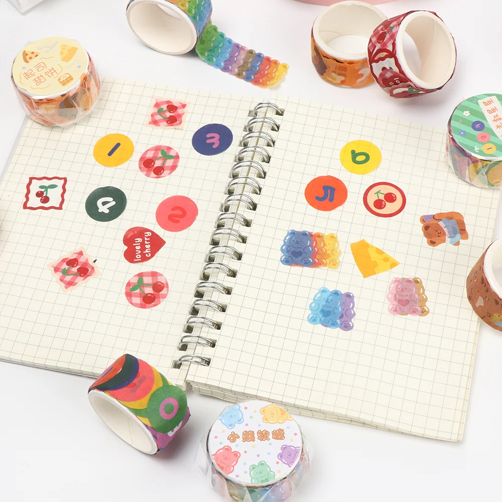 

School Supplies Decorative DIY Washi Tape Diary Label Scrapbooking Sticker Sticky Paper