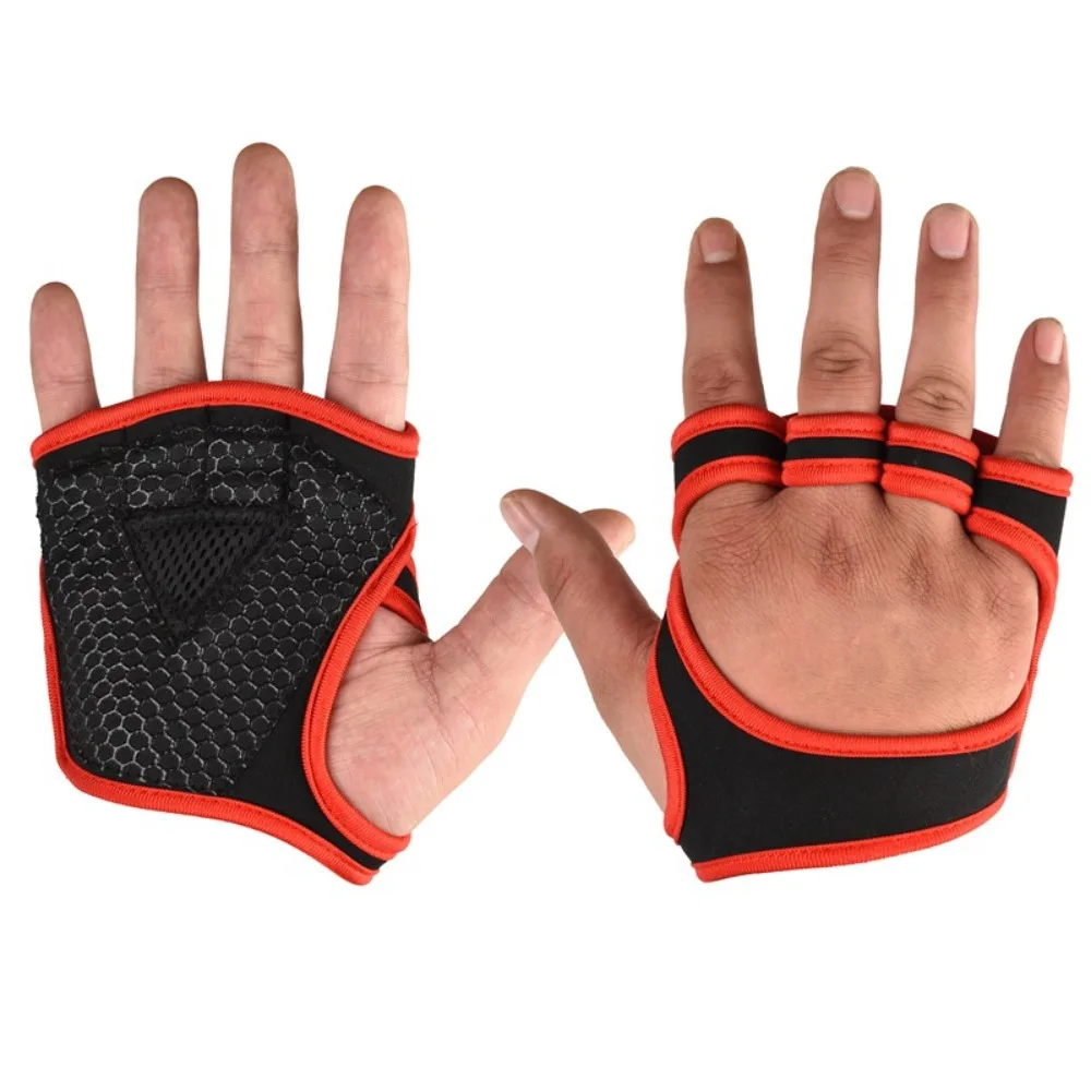 New Non-Slip Gym Gloves Sturdy Durable Weight Lifting Gloves Wrist Support Weightlifting Supply Men Women