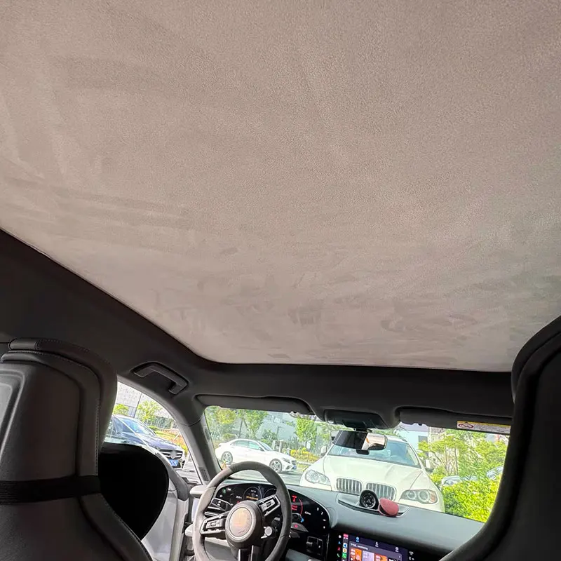 

For Porsche Taycan Static Sunshade Sunroof Sunscreen Electrostatic Adhesion UV Protection Roof Cover Heat Insulation Shade Panel