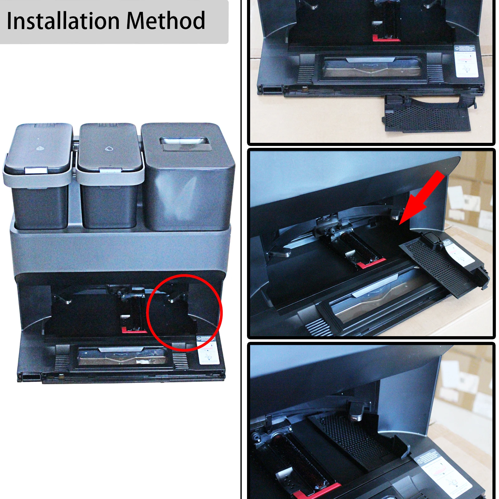 Per Roborock S7 maxV Ultra /S7 pro Ultra aspirapolvere pulizia serbatoio filtro assemblaggio accessori parti di ricambio