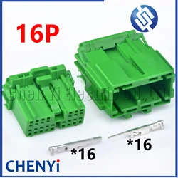 16 Pin Auto Instrument Connector Car central control plug Socket IL-AG5-16P-D3C1-A IL-AG5-16S-D3C1-A For Nissan Honda Volvo