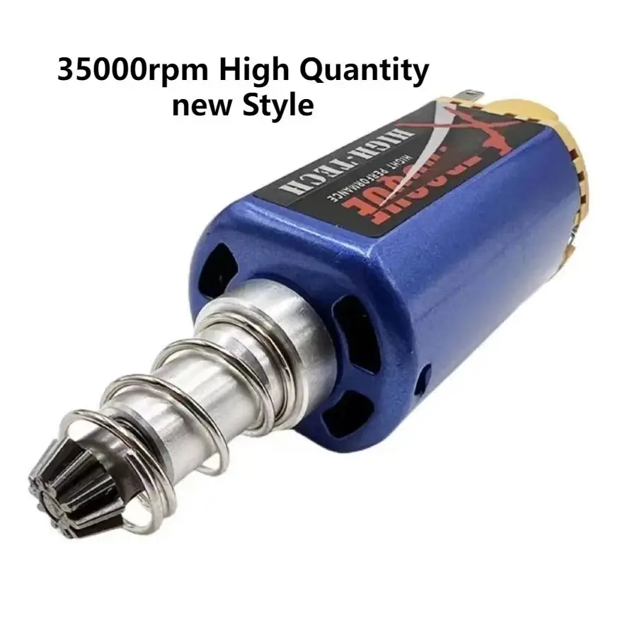 

2024 new upgrade 480 Motor 35000rpm Medium torque 35000 Speed Motor long Axle Airsoft M16M4 jingji Sijun jiqu Jm AEG Motor