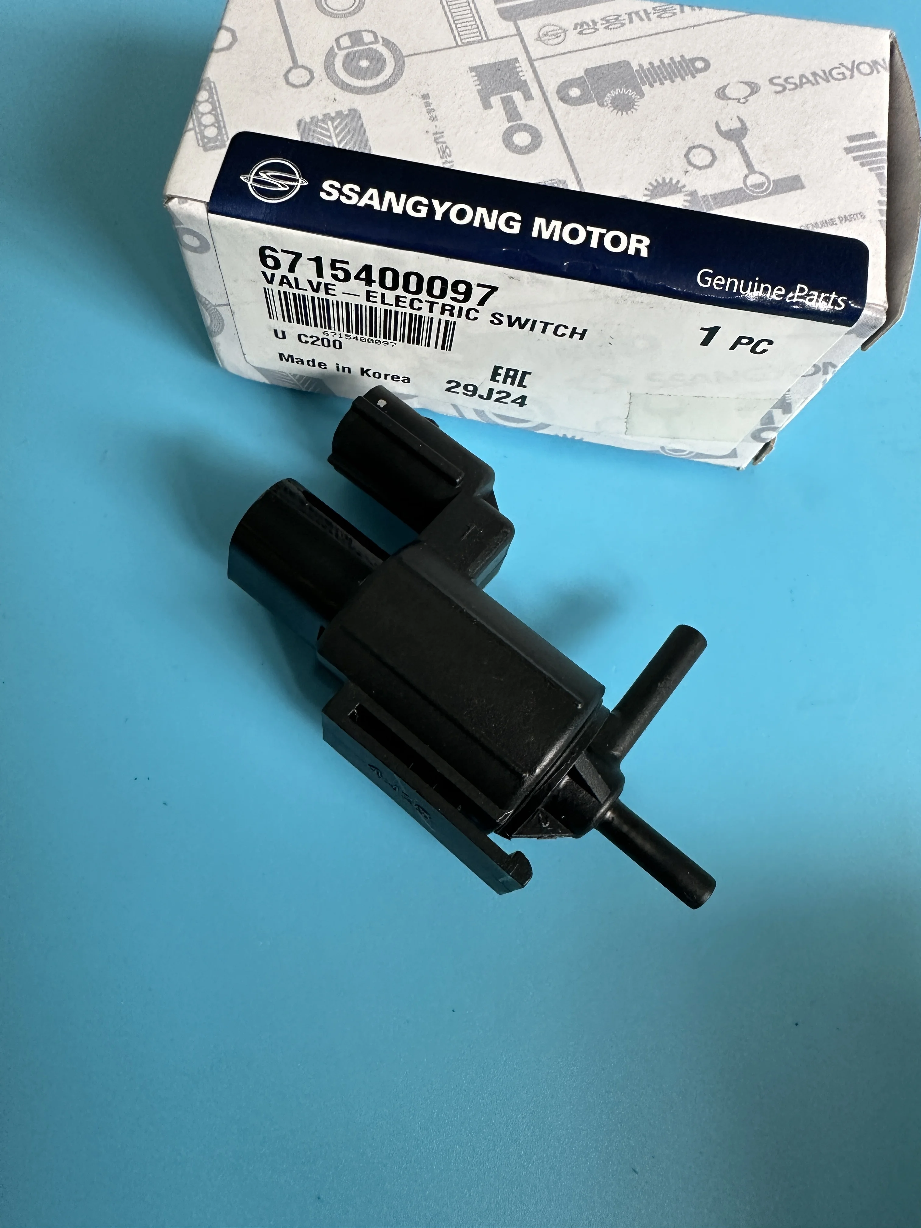 สวิตช์วาล์วไฟฟ้าแท้ 6715400097 สำหรับรถยนต์ซันยอง แอคทีออน เร็กซ์ตัน แอคทีออน สปอร์ต II โครันโด ซี โรเดียส/สตาฟิค มัสโซ(สปอร์ต II)