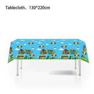 Permainan Kartun Dekorasi Ulang Tahun Super Bros Perlengkapan Dekorasi Pesta Balon Film Marios untuk Hadiah Anak-anak Perlengkapan Baby Shower 10 game super mario penjualan terbaik - №