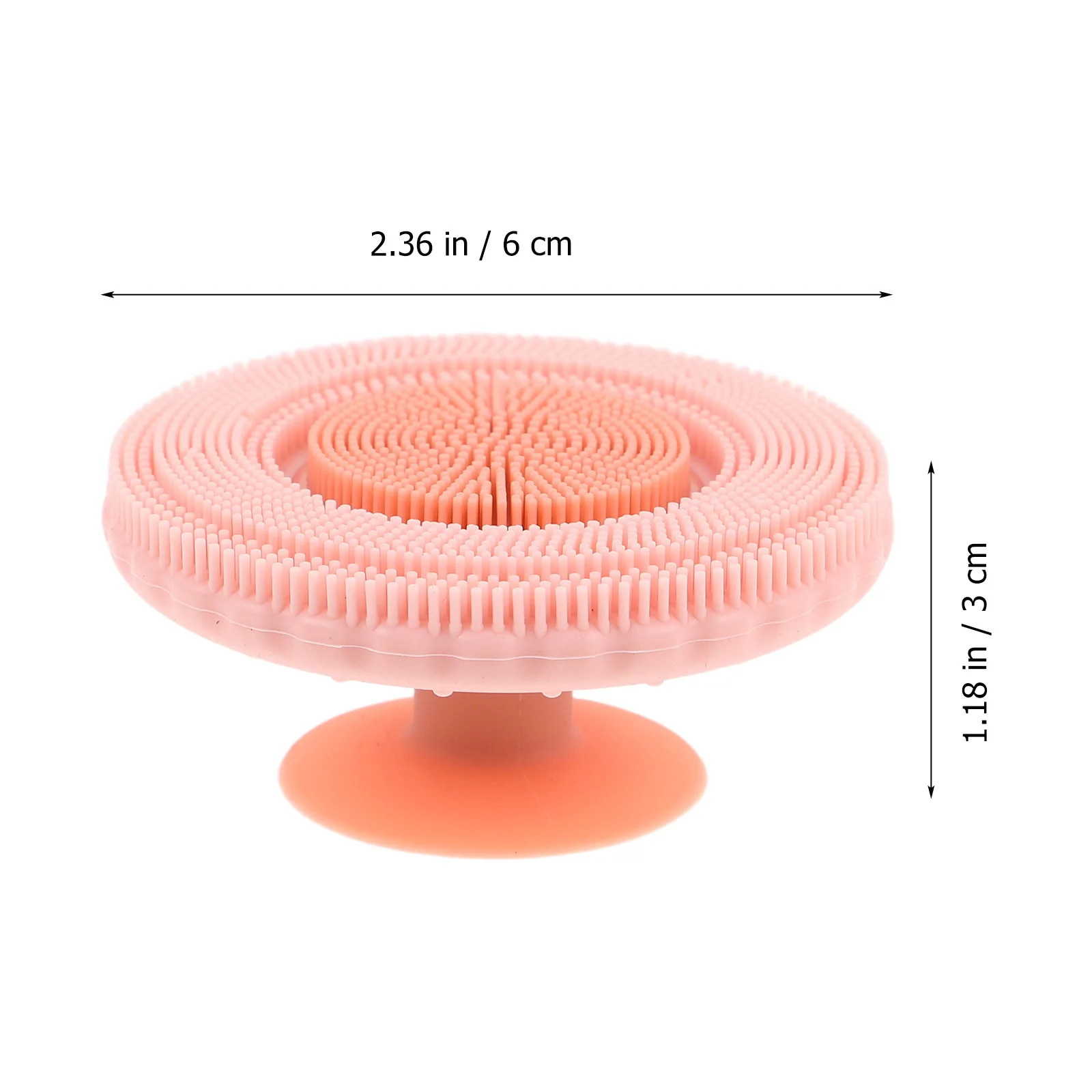 Brosse faciale en Silicone souple 2 en 1, nettoyage en profondeur détachable, épurateur manuel, exfoliant, brosse de soins de la peau, épurateur Facial doux