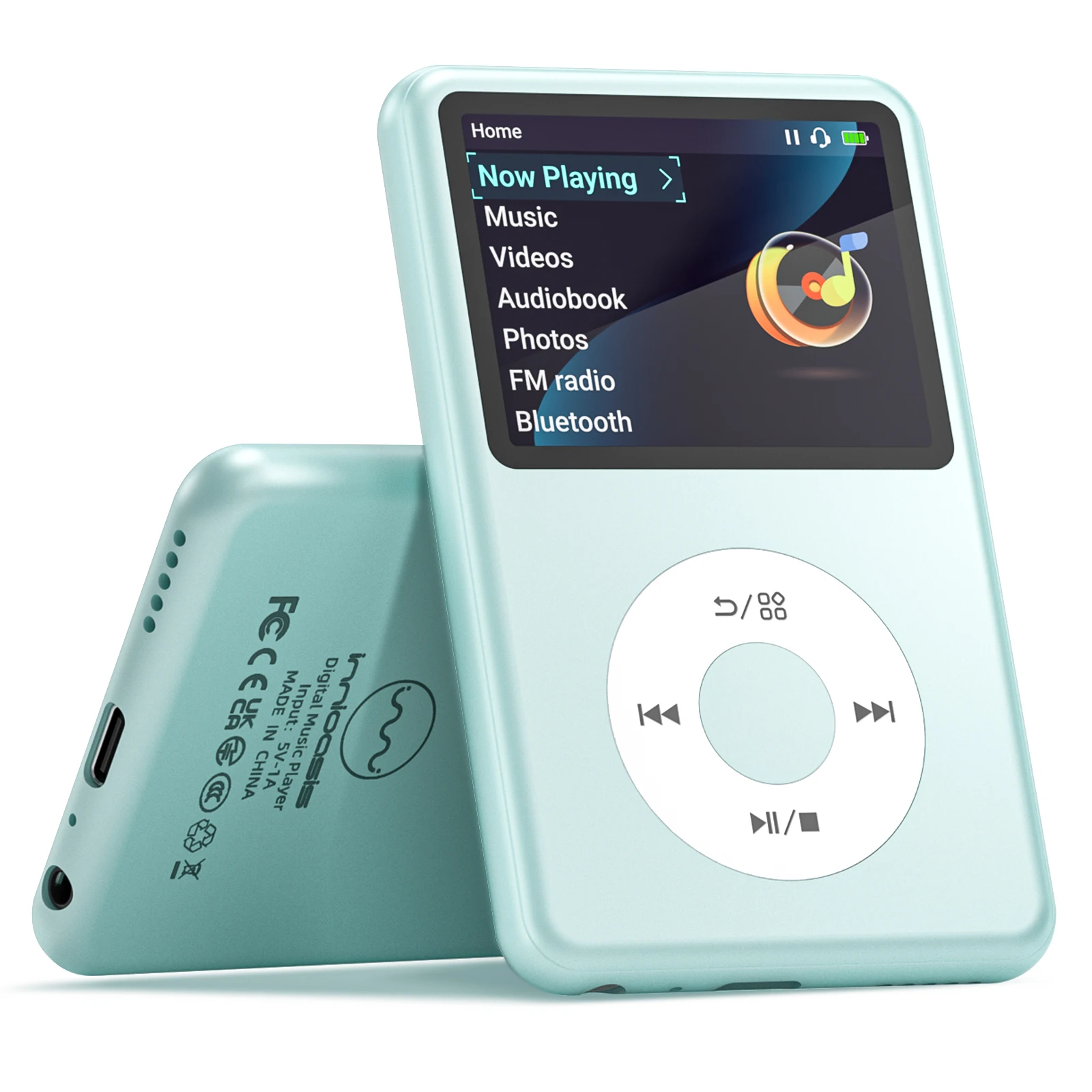 INNIOASIS Y1-128GB ポータブルMP3プレーヤー Bluetoothスピーカー