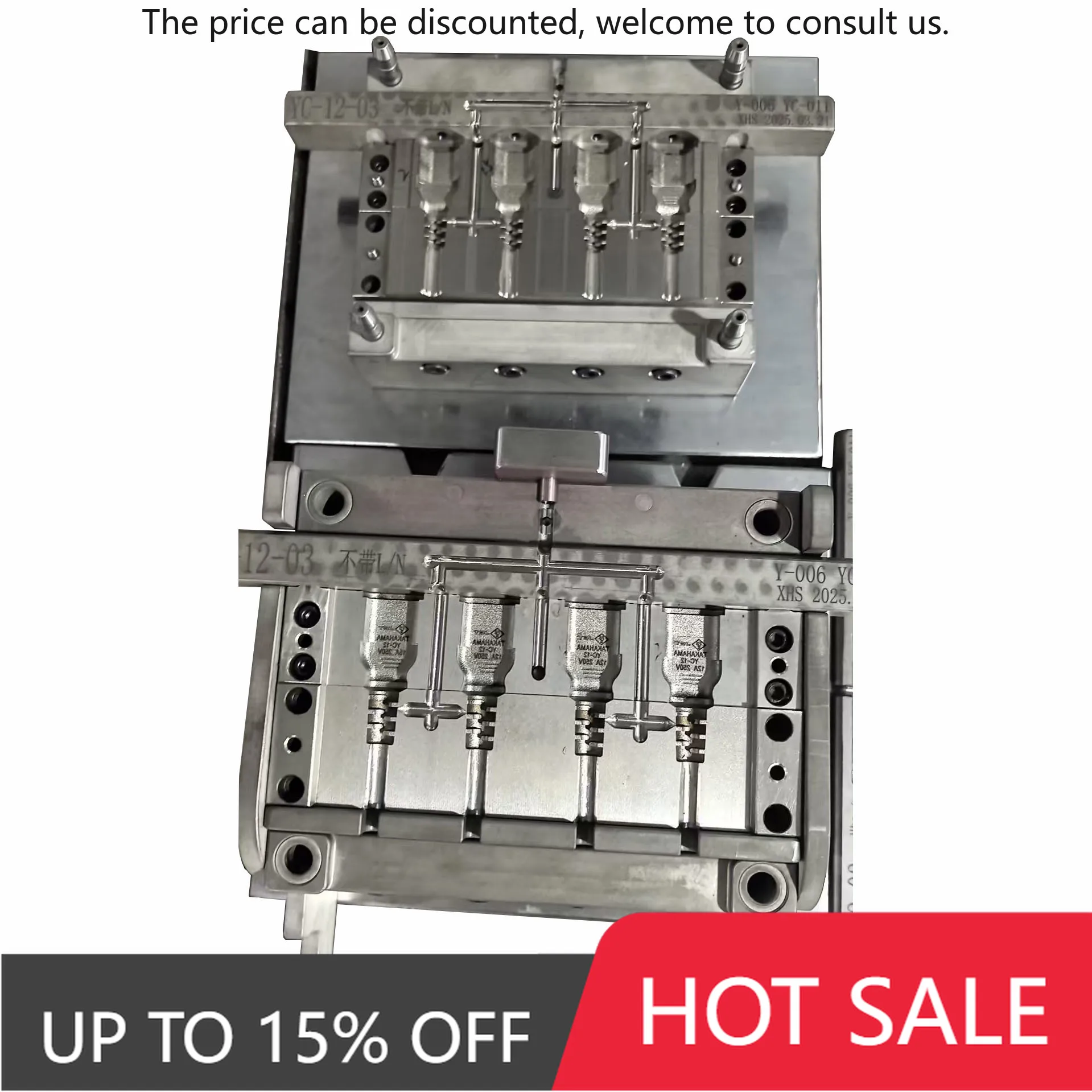 

C13 3 Pin Plug Injection Mould Making Manufacturer Power Plugs Plastic Injection Mold For AC Power Cords Connector
