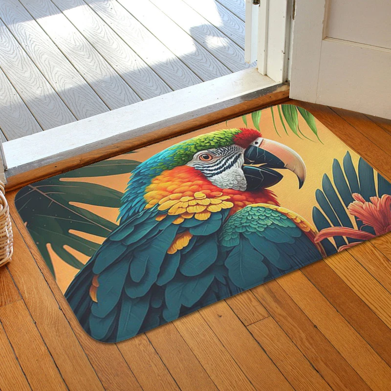 Brids Entrance Door Doormat Hallway Porch Foot Mat Non-slip Corridor Carpet Balcony Kitchen Bedroom Rug Home Decor Items