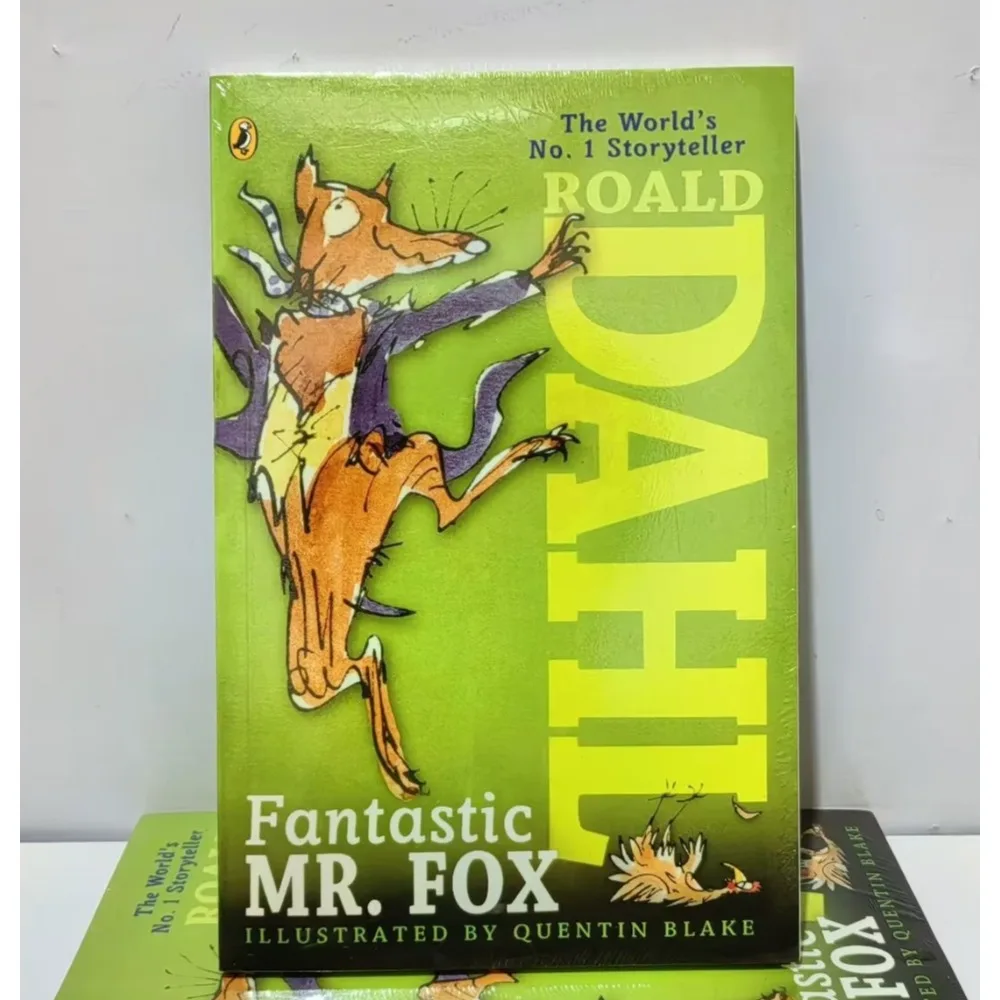 Fantastische Mr. Fox Roald Dahl Engelse versie Roman Story Book Tale Fiction Work